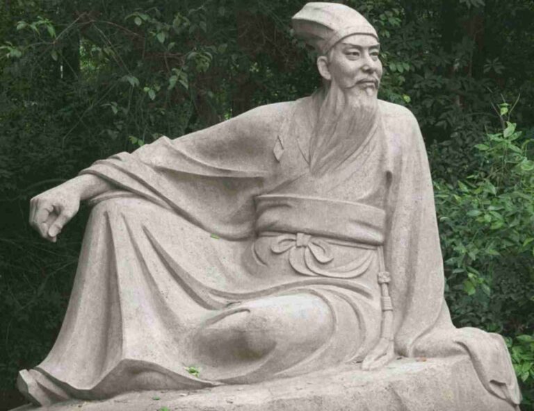 statue of Song Dynasty poet Su Shi